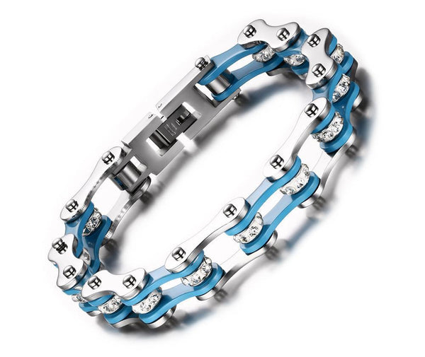 Titanium Steel Motorcycle Chain Bracelet, Men in 2023 | Biker bracelet, Motorcycle  chain bracelet, Bracelets for men